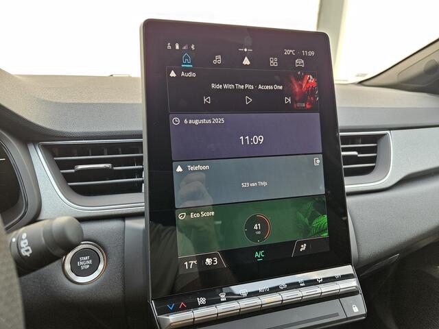 Renault CAPTUR 1.8 E-Tech full hybrid 160 Techno / Direct Leverbaar / Adaptieve Cruise Control / 18" LM wielen / Navigatie via Apple Carplay & Android Auto / Adaptieve Cruise Control / Achteruitrijcamera / Parkeersensoren /