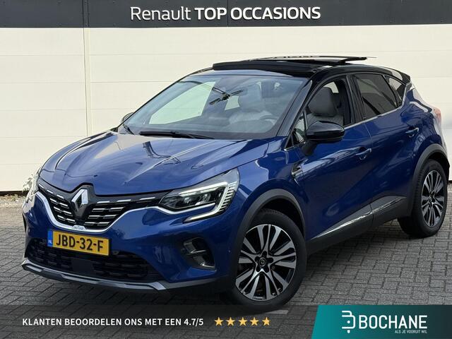 Renault CAPTUR 1.6 E-Tech Plug-in Hybrid 160 Initiale Paris (Hoge instap) Trekhaak | Open Dak | BOSE | 360 Camera | Navigatie | Dealer Onderhouden