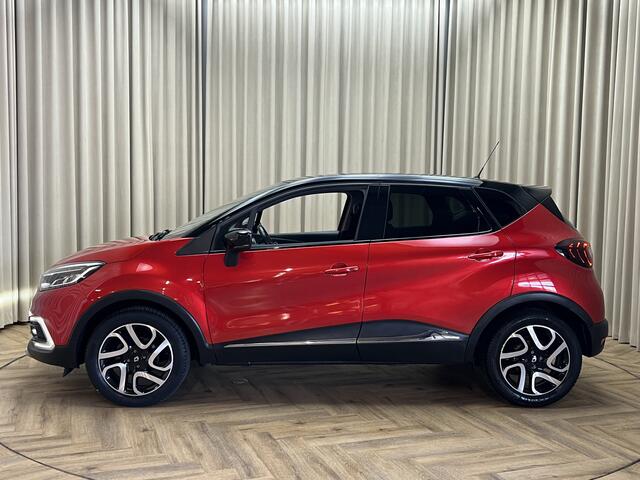 Renault CAPTUR 0.9 TCe Intens *Leder* Stoelverwarming, Trekhaak, Camera, Keyless, PDC V+A, Two-Tone