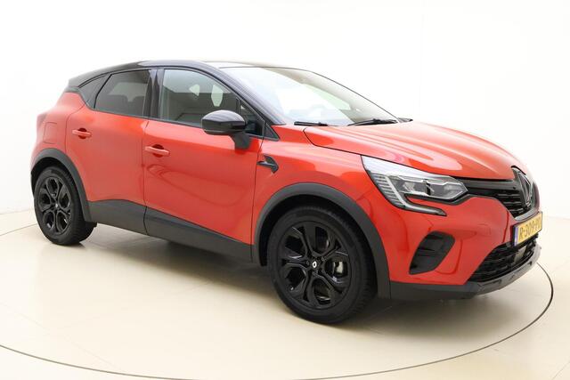 Renault CAPTUR 1.6 E-Tech Hybrid 145 Rive Gauche Automaat | Navigatie | Climate control | Keyless | Zwart dak | Extra getint glas | Lichtmetalen velgen Black | Parkeersensoren | Cruise control