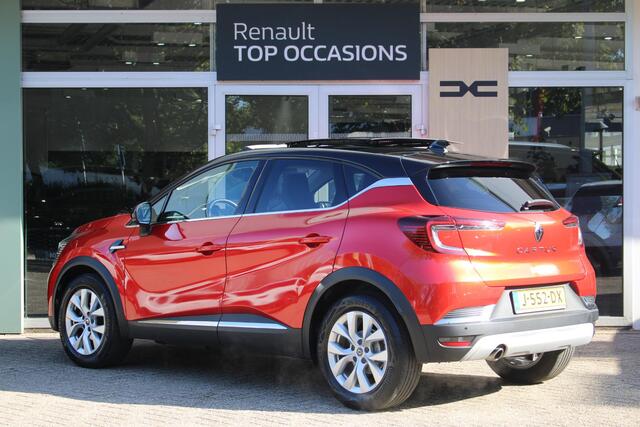 Renault CAPTUR 1.0 TCe 100 Bi-Fuel Intens Navigatiesysteem | Achterruitrij Camera | Open Dak | Parkeer sensoren voor en achter