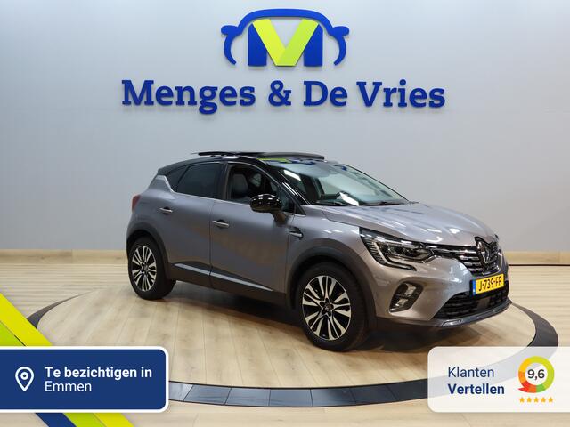 Renault CAPTUR 1.3 TCe 155 Initiale Paris Airco ECC | Adaptive Cruise | Panorama | 360 Camera | Virtual | Leder | Apple Carplay Isofix | NAP