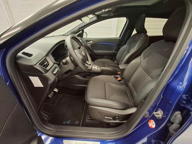 Renault CAPTUR 1.3 mild hybrid 160 esprit Alpine / Elektrisch Schuif/Kanteldak / Elektrisch Verstelbare Stoelen / Bose Audio / Stoelverwarming / Pack Advanced Driving / Pack Navigation / Trekhaak 1200 KG /