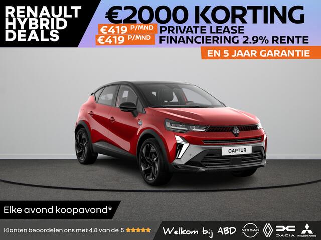 Renault CAPTUR esprit Alpine Full hybrid | Achteruitrijcamera | Adaptive Cruise Control | Elektronisch geregelde airconditioning