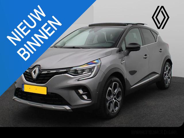 Renault CAPTUR 1.6 E-Tech Plug-in Hybrid 160 Intens PANORAMA DAK/ PACK WINTER/ PACK PARKING/ 18"LM VELGEN/ 9.3" MULTI MEDIA NAVIGATIE/ ETC... RIJKLAAR! DEALER ONDERHOUDEN! WORDT VERWACHT!