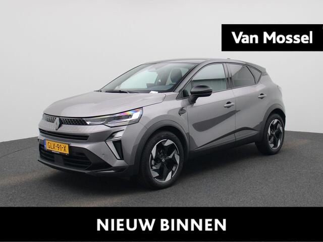 Renault CAPTUR mild hybrid 160 EDC Automaat Techno | EASY LINK navigatiesysteem met 9,3" touchscreen | Pack Comfort met stoel- en stuurverwarming | Parkeersensoren met camera | Adaptive Cruise Control | Two-tone metaalkleur |