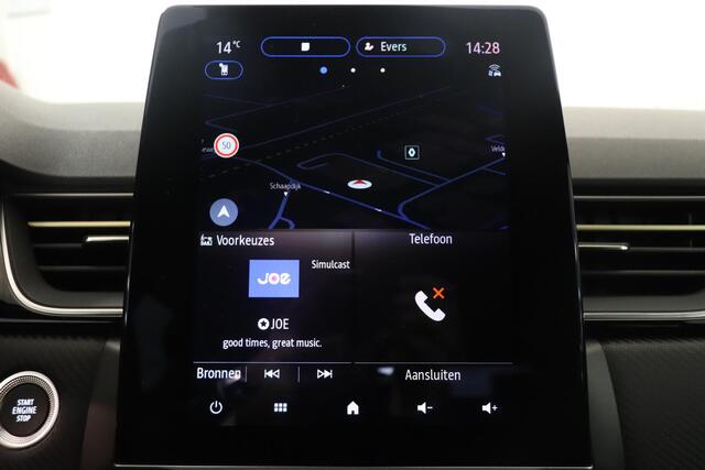 Renault CAPTUR 1.6 E-Tech full hybrid 145 E-Tech engineered | BOSE audio | Camera | Adaptieve cruise control | Stoelverwarming | LED koplampen | Smartphone intergratie |