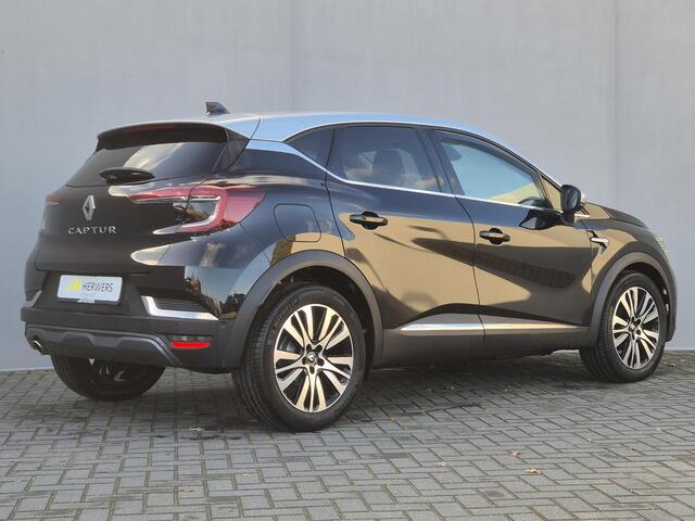 Renault CAPTUR 1.3 TCe 140 Initiale Paris Automaat / Dealer onderhouden / Trekgewicht 1500 kg / Glazen schuif- en kanteldak / Rondomzicht camera / Bose Audio Systeem / Stuur-, en Stoel verwarming / Apple Carplay Android Auto / Cruise control /