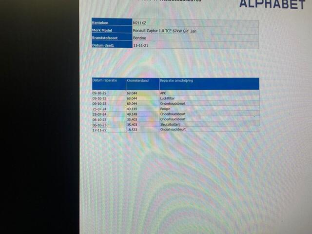 Renault CAPTUR 1.0 TCe Zen - Carplay, Navi, Cruise