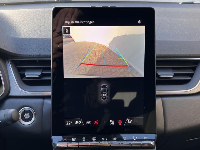 Renault CAPTUR Mild Hybrid 160 EDC Techno Automaat / Fabrieksgarantie tot 09-2026* / Navigatie groot scherm / Stuur- en stoelverwarming / Apple Carplay Android / 18" LM met All Season banden /