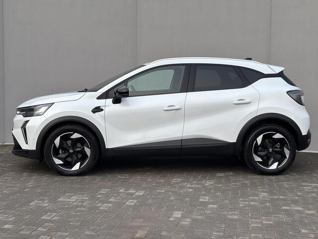 Renault CAPTUR Mild Hybrid 160 EDC Techno Automaat / Fabrieksgarantie tot 09-2026 / All Season Banden / 1.200kg Trekgewicht / Stoel & Stuurverwarming / Achteruitrijcamera / Apple Carplay & Android Auto / Navigatie /