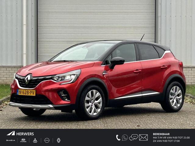 Renault CAPTUR 1.3 TCe 140 Intens / 1e Eigenaar / Dealer Onderhouden / Achteruitrijcamera / Navigatie / Apple Carplay & Android Auto / Sensoren Voor en Achter / Climate Control /