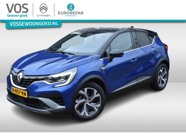 Renault CAPTUR 1.3 TCe 140pk R.S. Line Automaat | Navigatie | Panoramisch open dak | Camera | Parkeersensoren V+A | Carplay & Android Auto | 18 inch LMV | Cruise control | DAB+ Tuner | Bluetooth | isofix bevestigingspunten | 7-traps Automaat | Zeer compleet!!