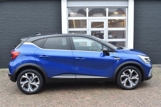 Renault CAPTUR 1.3 TCe 140pk R.S. Line Automaat | Navigatie | Panoramisch open dak | Camera | Parkeersensoren V+A | Carplay & Android Auto | 18 inch LMV | Cruise control | DAB+ Tuner | Bluetooth | isofix bevestigingspunten | 7-traps Automaat | Zeer compleet!!