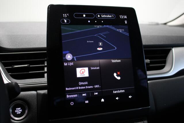 Renault CAPTUR 1.6 E-Tech full hybrid 145 techno | Stuurverwarming | Adaptieve cruise control | Achteruitrij camera