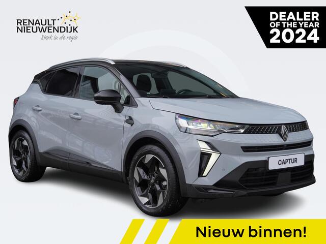 Renault CAPTUR 1.6 E-Tech full hybrid 145 techno AUTOMAAT / 10.000KM / NAVI / 360 CAMERA / PDC 360 / CRUISE / CLIMATE / KEYLESS / RESERVEWIEL / PRIVACY GLASS / APPLE CARPLAY / ANDROID AUTO / 18'' LMV