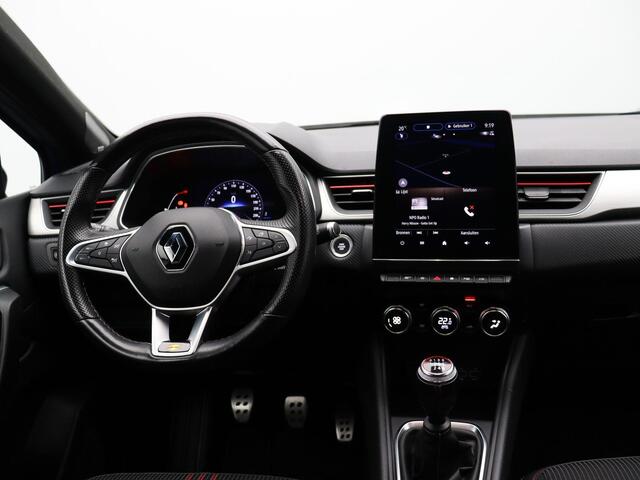 Renault CAPTUR TCe 140 R.S. Line | Geremd 1500kg | Grootscherm navigatie | 360 graden camera | Winterpakket | Adaptive Cruise Control | Bose |