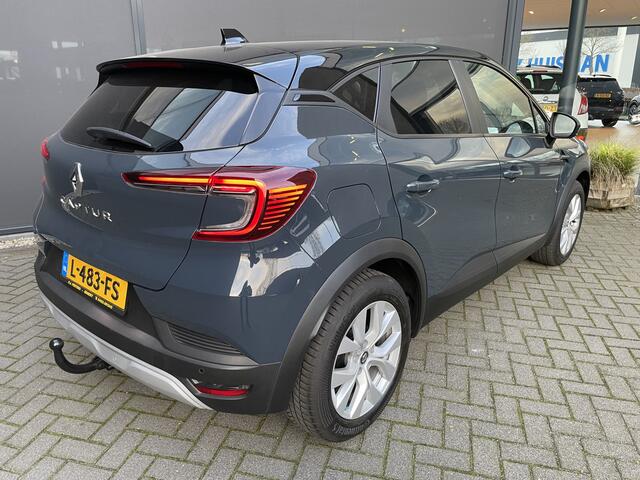 Renault CAPTUR 1.0 TCe 100 Bi-Fuel Business Zen Airco - Cruise control - Parkeersensoren achter - Navigatiesysteem - Bluetooth - Stuur multifunctioneel - Stuur leder - Elektrische ramen - Licht metalen velgen 17 inch - Rijstrooksensor met