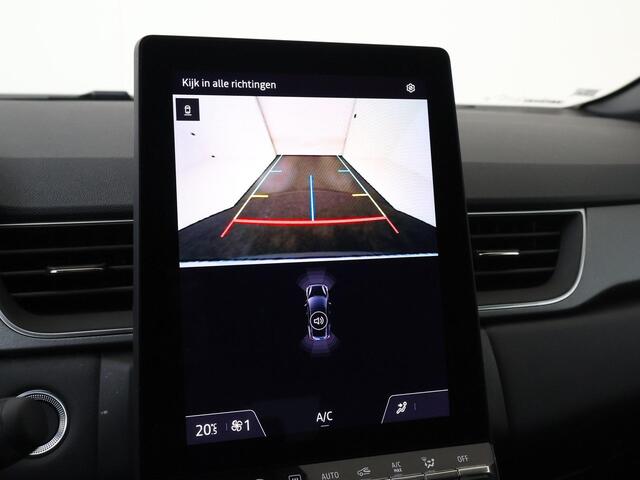 Renault CAPTUR 1.8 E-Tech full hybrid 160 TECHNO/ ADAPTIVE CRUISE / PARK ASSIST V+A MET CAMERA/ RESERVE WIEL/ TWO-TONE WIT/ZILVER PARELMOER/ ETC... RIJKLAAR!