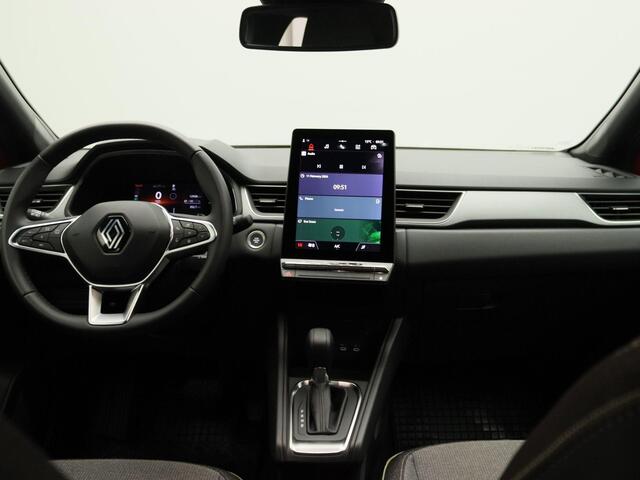 Renault CAPTUR Techno mild hybrid 160 EDC Automaat | openR multimediasysteem met 10,4" touchscreen met Apple CarPlay & Android Auto | Climate Control | Parkeersensoren met achteruitrijcamera | Two-tone metaalkleur |