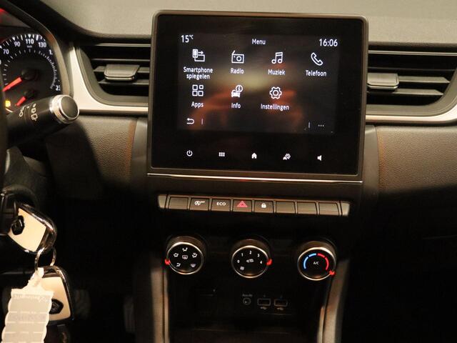 Renault CAPTUR TCe 100 Zen | Easy Link multimedia met Apple CarPlay & Android Auto | Led Pure Vision koplampen | Cruise Control | Elektrische ramen v+a | Two-tone metaalkleur |