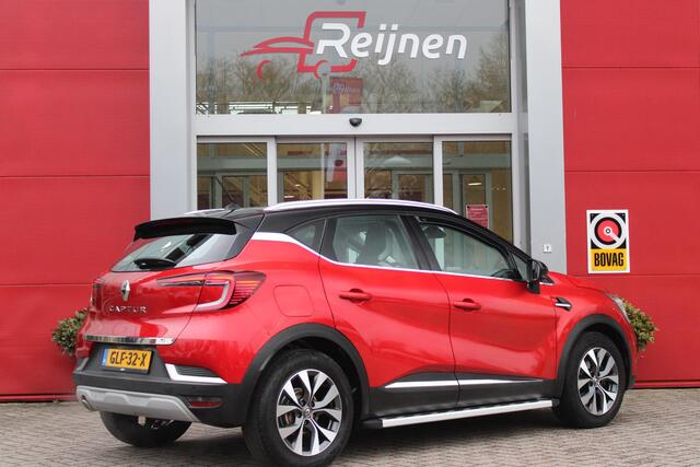 Renault CAPTUR 1.3 TCe 130PK AUTOMAAT INTENS | APPLE CARPLAY/ANDROID AUTO | STOEL VERWARMING | NAVIGATIE | FULL LED KOPLAMPEN | ADAPTIVE CRUISE CONTROL | ACHTERUITRIJ CAMERA | LICHTMETALEN VELGEN 17" | DODEHOEK DETECTIE | PARKEERSENSOREN VOOR + ACHTER | DAB+ RADIO | CLI