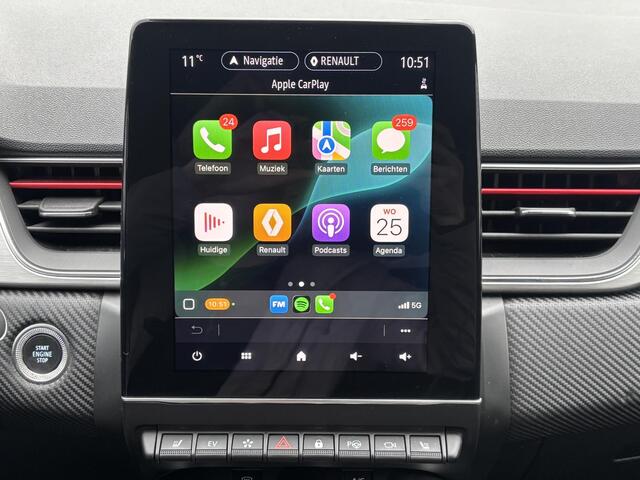 Renault CAPTUR 1.6 E-Tech Plug-in Hybrid 160 R.S. Line Automaat / Dealer onderhouden / Navigatie groot scherm / Pack Drive Assist / Apple Carplay/Android Auto / 360 Camera / Stoelverwarming / Adaptief Cruise Control / Keyless Entry/Start / Easy Life Pack / Bose /