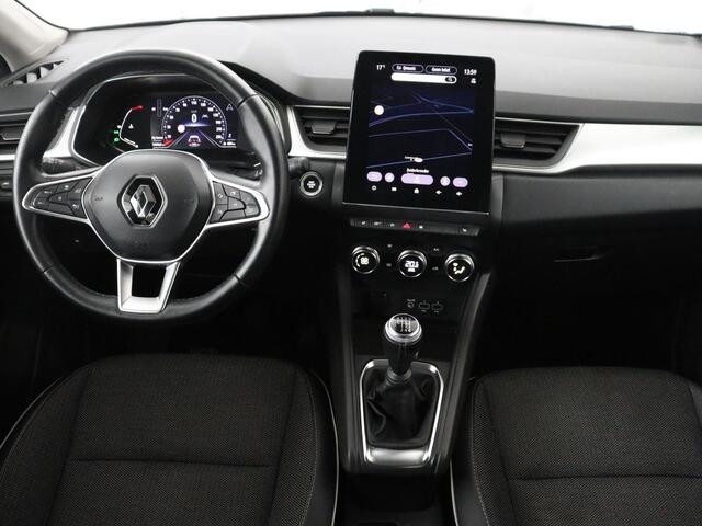 Renault CAPTUR 1.0 TCe Intens | Stoelverwarming | Trekhaak | Carplay | Camera | Navigatie | Half leder | Full LED | Keyless | Climate control | Cruise control | Getint glas