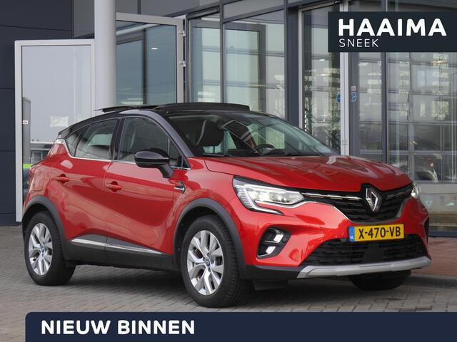 Renault CAPTUR 1.6 E-Tech Plug-in Hybrid 160 Intens | Panorama dak | Achteruitrijcamera | Lichtmetalen velgen | Navigatie | Cruise control | Stoelverwarming |