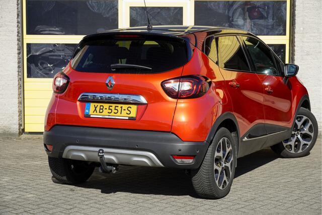 Renault CAPTUR 0.9 TCe Intens BJ2018 Lmv 17" | Led V+A | Pdc | Keyless entry | Trekhaak | Achteruitrijcamera | Navi | Climate control | Cruise control | Extra getint glas