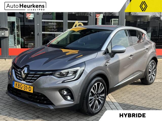 Renault CAPTUR E-Tech plug-in hybrid 160 iconic | achteruitrijcamera | lederen bekleding |