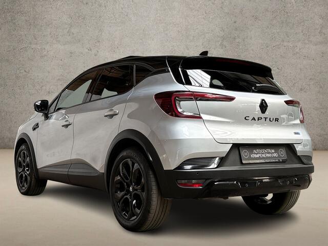 Renault CAPTUR 1.6 E-Tech Hybrid 145 Rive Gauche Automaat (SCHUIFDAK, APPLE CARPLAY, GROOT NAVI, CAMERA, LEDER, SPORTSTOELEN, ADAPTIVE CRUISE, GETINT GLAS, KEYLESS, NIEUWSTAAT)