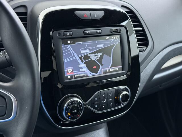 Renault CAPTUR T 90pk Intens Navi Ecc Cruise Control Two-Tone Pdc Keyless 0.9 TCe Lmv 17" Led Regen-Lichtsensor Isofix Bluetooth Privacy Glas Mooie en complete Renault Captur 1148kg licht