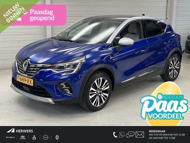 Renault CAPTUR 1.6 E-Tech full hybrid 145 iconic Trekhaak / All seasonbanden / Panorama schuif kanteldak / Dodehoek detectie / Pack Advanced Driving