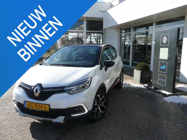 Renault CAPTUR TCe 120 EDC/AUT. Intens PARK ASSIST V+A INCL. CAMERA/ ARMSTEUN/ 4-SEIZOENSBANDEN/ TREKHAAK/ FULL LED VERLICHTING/ R-LINK NAVIGATIE MET ANDROID AUTO/ ETC.. DEALER ONDERHOUDEN! RIJKLAAR!
