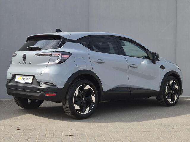 Renault CAPTUR 1.3 mild hybrid 160 techno / Fabrieksgarantie tot 04-2027 / Navigatie via Apple Carplay of Android Auto / Stuur- & Stoel verwarming / Achteruitrijcamera / Adaptief cruise control / Trekgewicht 1200 kg / Keyless Entry/Start / Climate control /
