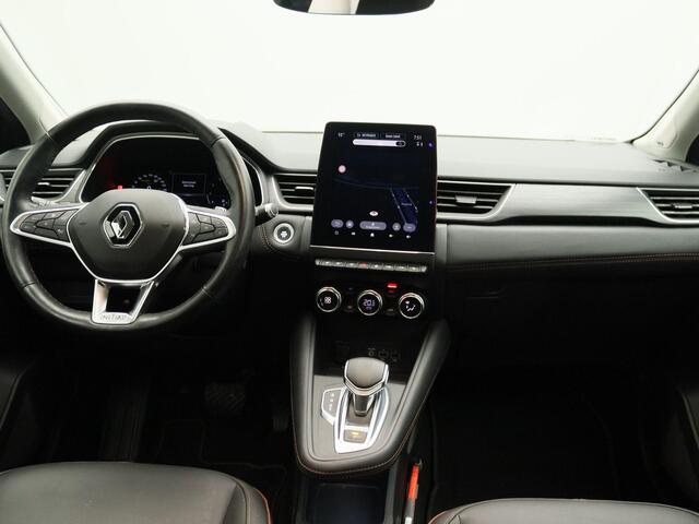 Renault CAPTUR 1.3 TCe 155 Initiale Paris | Apple Carplay/Android | cruise control adaptief | dodehoek detectie | electronic climate control | LED koplampen | lichtmetalen velgen 18", luxe lederen bekleding, metaalkleur | navigatiesysteem full map |