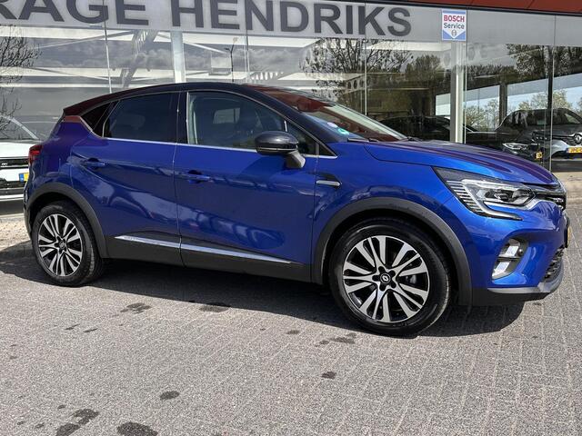 Renault CAPTUR 1.6 E-Tech Plug-in Hybrid 160 Initiale Paris | TWO TONE | Leder | stuur/stoelverwarming | DAB Ontvanger |