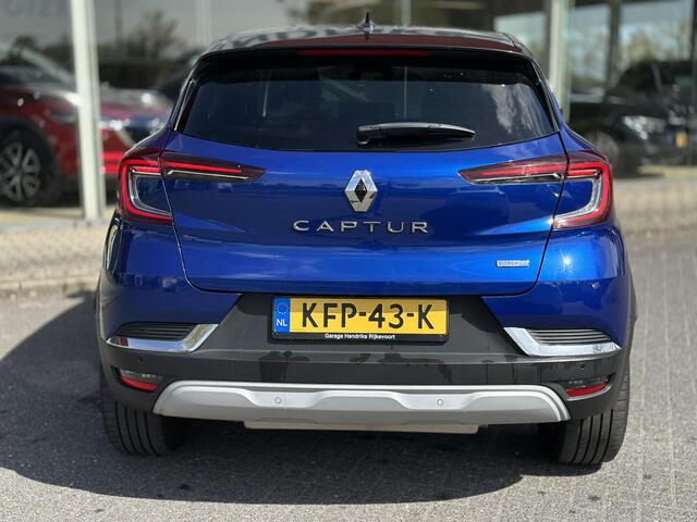 Renault CAPTUR 1.6 E-Tech Plug-in Hybrid 160 Initiale Paris | TWO TONE | Leder | stuur/stoelverwarming | DAB Ontvanger |