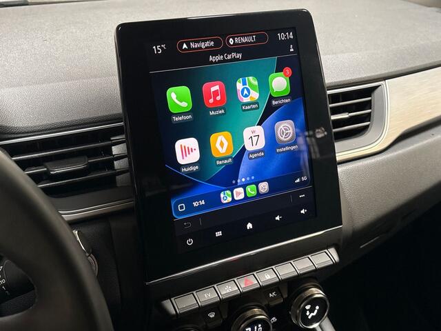 Renault CAPTUR 1.6 E-Tech Plug-in Hybrid 160 Intens 160Pk Automaat (VIRTUAL COCKPIT, APPLE CARPLAY, GROOT NAVI, LEDER, CAMERA, KEYLESS, SPORTSTOELEN, TREKHAAK, PARKEERSENSOREN, NIEUWSTAAT)