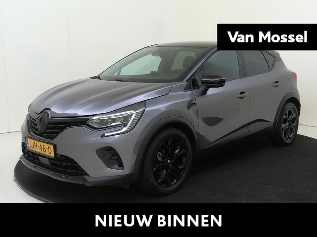 Renault CAPTUR 1.6 E-Tech plug-in hybrid 160 PK SL Rive Gauche | Apple Carplay/Android | cruise control | electronic climate control | lederen/stof bekleding | LED koplampen | lichtmetalen velgen 18" | navigatiesysteem |