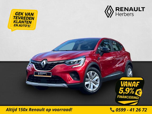Renault CAPTUR 1.0 TCe 90 Zen CRUISE / ECC / PDC / CARPLAY / STOEL VERW.