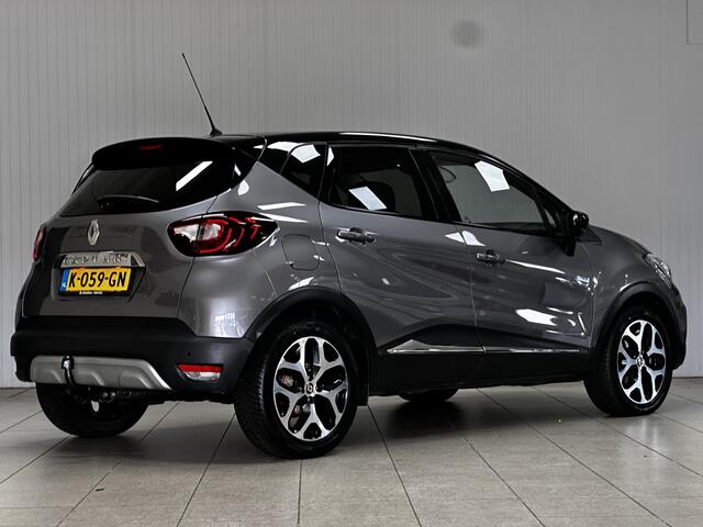 Renault CAPTUR 1.3 TCe Intens/ AUTOMAAT!/ 150pk!/ Trekhaak/ Keyless/ Extra getint glas/ Two-Tone/ Apple + Android/ Half-Leder/ PDC/ 17'' LMV/ Bluetooth/ Armsteun/ Multi. LEDER. Stuur./ LED Mistl.