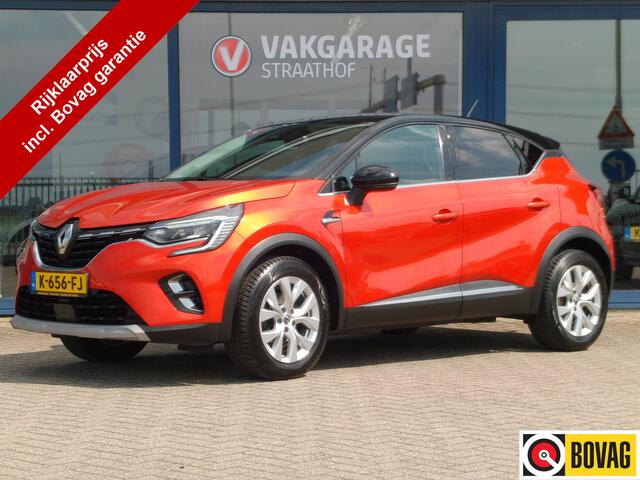 Renault CAPTUR 1.0 TCe 100 Intens, Trekhaak / Carplay + Android Auto / Camera + Sensoren / Climate Control / 17'' LMV