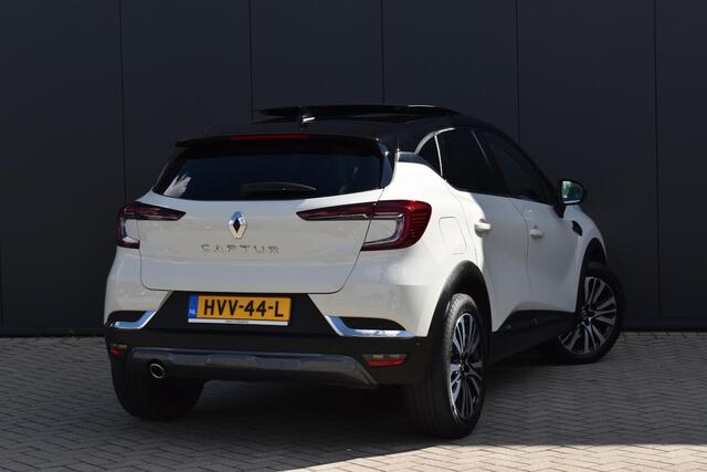 Renault CAPTUR TCe 155 Initiale Paris | AUTOMAAT | SCHUIF/KANTELDAK | 360 CAMERA | STUUR/STOELVERWARMING | LEDER | BOSE | APPLECARPLAY/ANDROIDAUTO | ADAPT. CRUISE CONTROL | CLIMATE CONTROL | PDC | LMV