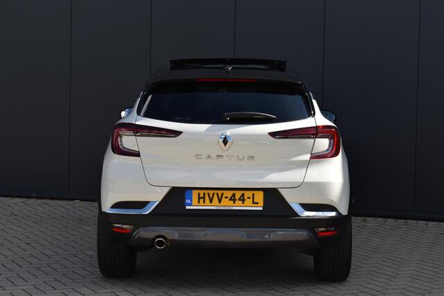 Renault CAPTUR TCe 155 Initiale Paris | AUTOMAAT | SCHUIF/KANTELDAK | 360 CAMERA | STUUR/STOELVERWARMING | LEDER | BOSE | APPLECARPLAY/ANDROIDAUTO | ADAPT. CRUISE CONTROL | CLIMATE CONTROL | PDC | LMV