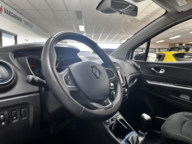 Renault CAPTUR 0.9 TCe Zen/ Trekhaak!/ LED Dagrijverl./ Keyless/ DAB+/ 16''LMV/ CLima/ Navi/ Cruise/ Bluetooth/ Multi.LEDER.Stuur/ Elek.Pakket/ Isofix/ PDC Achter.