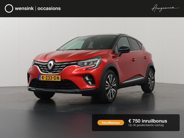 Renault CAPTUR 1.3 TCe 155 Initiale Paris | Panoramadak | Lederen Interieur | Navigatie | 360° Camera | DAB | Apple Carplay/Android Auto | Stoelverwarming | Cruise Control Adaptief | Bose | Keyless Entry/Go |