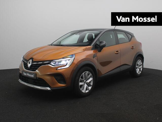 Renault CAPTUR TCe 90 ZEN | Easy Link Navigatiesysteem met Apple Carplay & Android Auto | Two-tone metaalkleur | Airco | Parkeersensoren v+a met achteruitrijcamera |