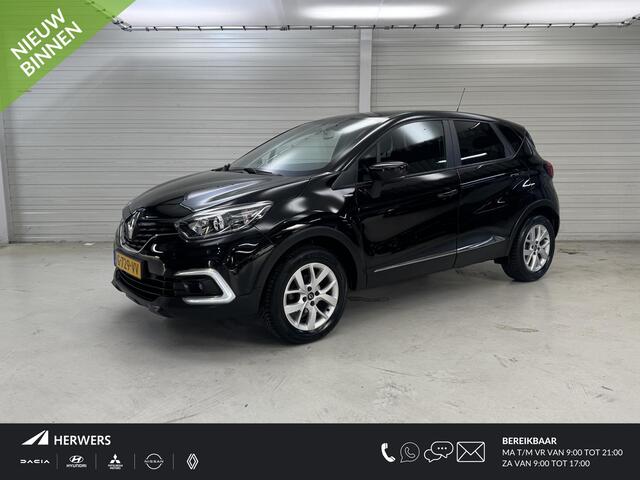 Renault CAPTUR 0.9 TCe Limited / Dealer Onderhouden / Navigatie / Trekhaak 1200 KG / Airco / Cruise Control / Bluetooth / Keyless Entry & Go /